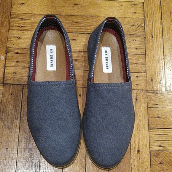 ben sherman slip on shoes mens